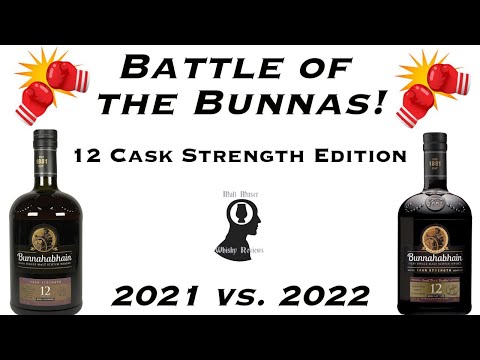Bunnahabhain 12 Cask Strength 2021 vs. 2022 - Whisk(e)y Review 229