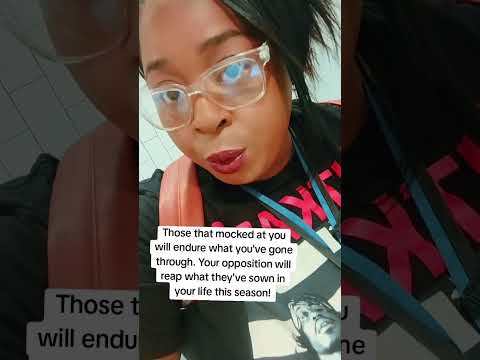 Your haters are reaping what they've down in your life chosen one!