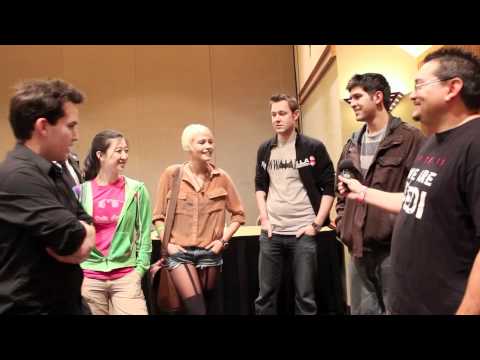 Batman Death Wish Cast and Crew (after the panel)