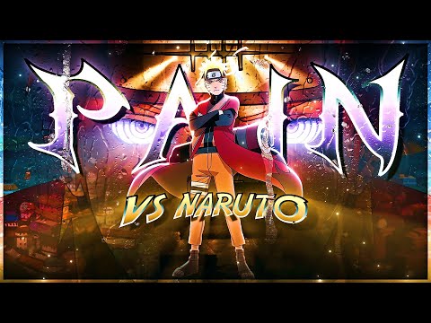 The BEST Pain VS Naruto Edit You'll Ever See [4k]