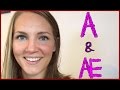 Norwegian Sounds and Letters: A and Æ