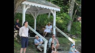 preview picture of video 'Rensselaerville Falls Overlook Dedication'