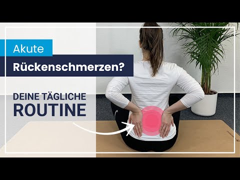 Akute Rückenschmerzen ➡️ 5 Übungen für maximale Entspannung | 10 Minuten täglich