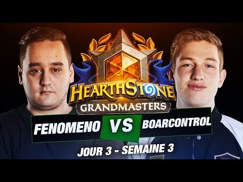 EUROPEAN GRANDMASTERS ► FENOMENO VS BOARCONTROL - JOUR 3  SEMAINE 3