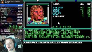 AD&D: Champions of Krynn Any% Speedrun in 1:27:20