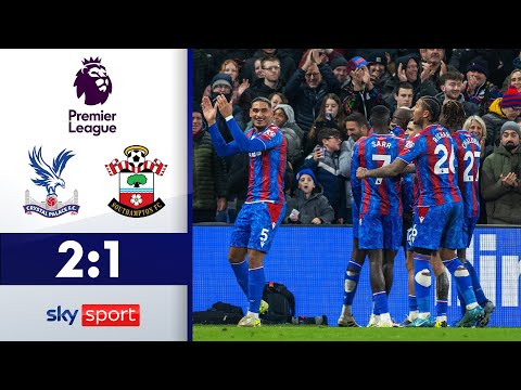 Eagles mit Heimsieg gegen Tabellenschlusslicht! | Crystal Palace - FC Southampton | Highlights