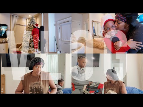 KAISER LEFT ME TO BE WITH HIS DAD + DECORATE THE HOUSE FOR CHRISTMAS | LIFE AS NIQUE VLOG !