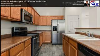 Homes for Sale Goodyear AZ 14640 W Verde Lane