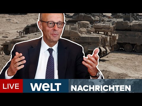 DEBATTE UM WAFFENEMBARGO: Streit in der Union über Merz' Stopp der Waffenlieferungen an Israel