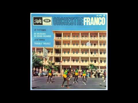 Orchestre Franco - Je T'attends (Democratic Republic Of The Congo / Former Zaïre, 1964, Pathé)