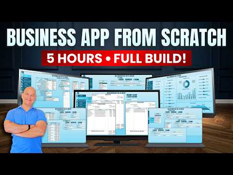 ZERO to ERP: A Full Business Management System in Excel (Inventory, Quotes, Invoices, Dashboard)