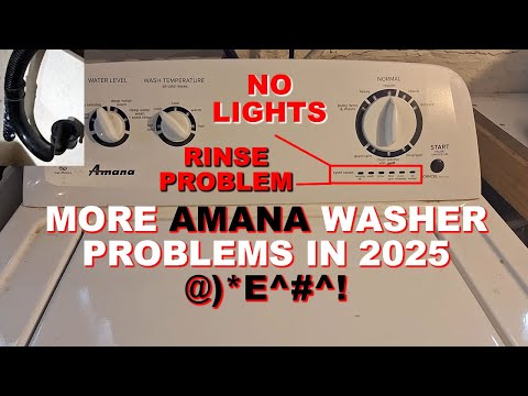 How to Fix the NEW Amana Washer Problem in 2026. 😡 LOL. SMH!!! More Fixes!  #amana #amanawasher