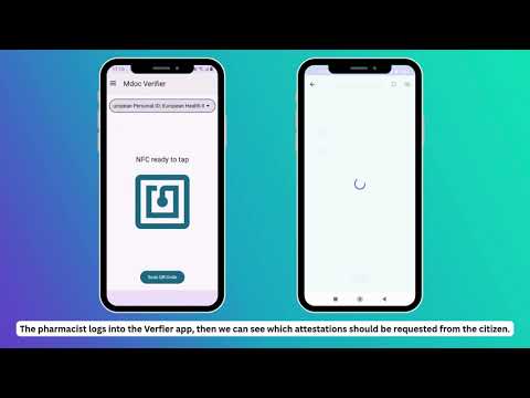 EUDI Wallet Demonstration - Cross-border healthcare made seamless