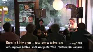 Canadian Cabaret Folk Music - Born In Cities @GorgeousCoffee Victoria BC #yyjmusic 2013