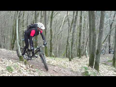 MTB Fahrtechnik Camp Vulkantrail - Spitzkehre