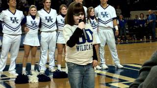 Little Girl ROCKS My Old Kentucky Home