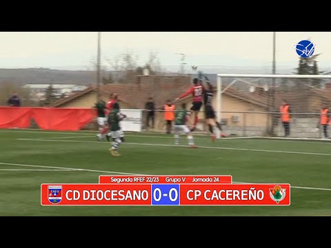 Resumen: CD Diocesano - CP Cacereño (2ª RFEF Gr.5 22/23)