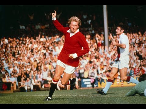 Denis Law vs Anderlecht 1968 European Cup R16 1st leg (2 Goals)