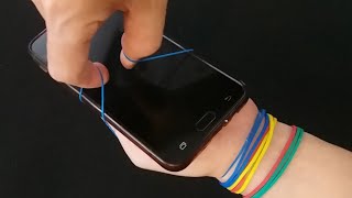 BEST Magic. Tutorial Amazing RubberBand and Mobile Phone Magic Trick.