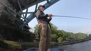 原田匠 撮影　5月12日 相模湖 ミラージュスティック チャタートレーラーヒットシーン