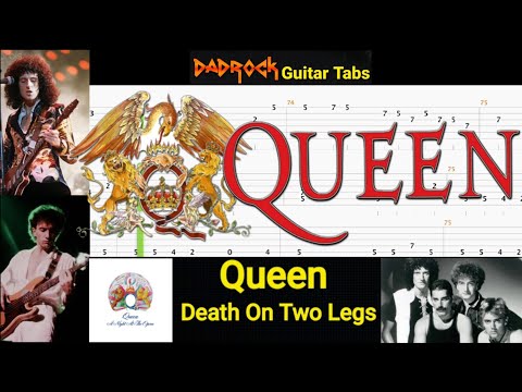 Death On Two Legs - Queen - Guitar + Bass TABS Lesson