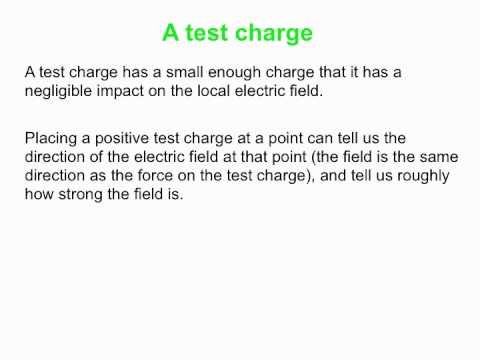 PY106 pre-class video for session 4 - More electric field