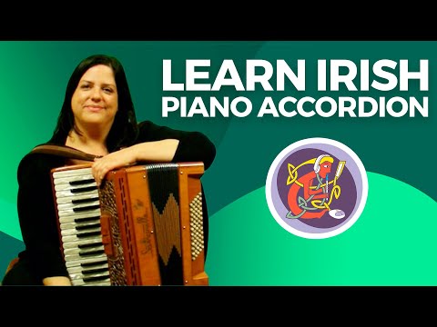 Irish Piano Accordion Lesson [Charlie Harris' Reel] + Bass Technique