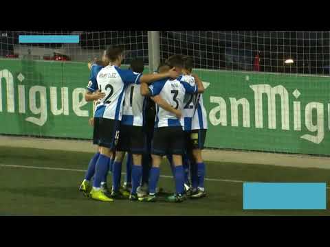 Cornella vs Hercules SOLO GOL (Jona se encuentra con el gol)