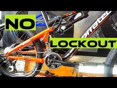 NO LOCKOUT Needed! 2017 Corratec Inside Link 10Hz Trail And XC Bikes.
