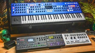 My Piano Teacher Said Make A Song.. So I Grabbed 2 Synths and 2 Samplers