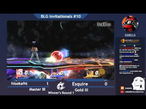 BLG #10 - Winner's Round 1 - hisoka97 (Ryu) vs Esquire (Little Mac)