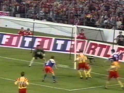 Rc Lens - Montpellier HSC 0-2 French Cup semi-final 1994
