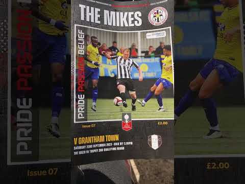 FA Trophy Challenge: Boldmere St. Michaels v Grantham Town (Second Qualifying Round)