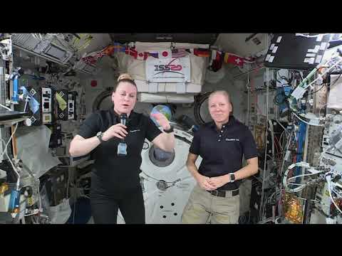 Expedition 64 Inflight Houston Sports Authority - April 7, 2021