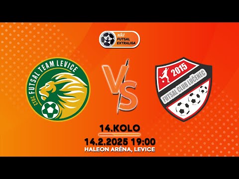 14.KOLO NFE: Futsal Team LEVICE - MIMEL LUČENEC