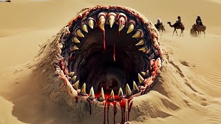 MUST SEE -THEY ARE UNDER THE SAND!! | RISE OF THE PREHISTORIC SANDWORMS 2 | Sci-Fi 4K AI