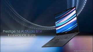 MSI Prestige 16 AI Studio B1V - The Essence of Elite