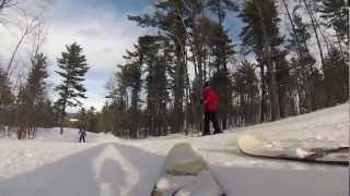 preview picture of video 'GoPro Hero3 Skiing - Pine Mountain Iron Mountain, Michigan'