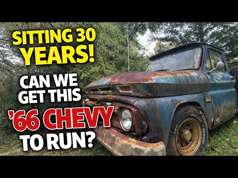 I Bought an Abandoned ’66 Chevy After 30 Years! Will it Start?