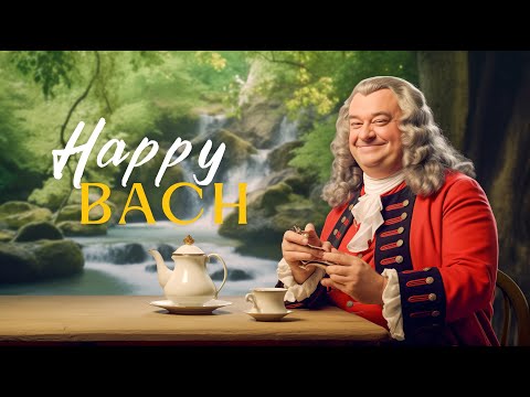 Happy Bach - NO ADS | Uplifting Morning Classical Music for Positive Vibes 🎻🎶