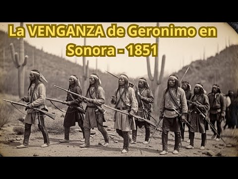 La VENGANZA de Geronimo en Sonora, 1851: Clan Bedonkohe EJECUTÓ 24 Milicianos por Familia Masacrada