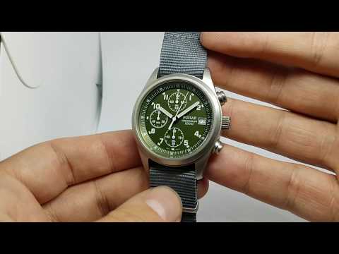 1993 Pulsar vintage chronograph generation 1, civilian version V657-X063