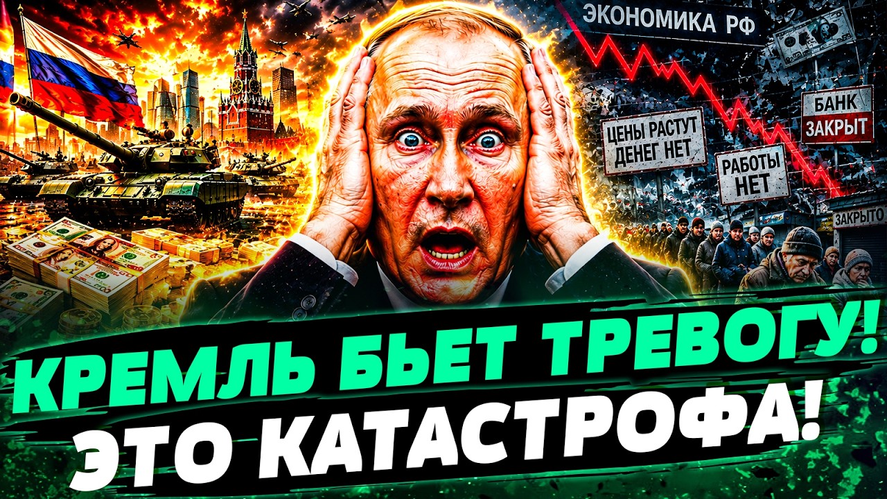 🆘СРОЧНО! ПУТИНУ ДОЛОЖИЛИ о СТРАШНОМ! СИТУАЦИЯ в рф КРИТИЧЕСКАЯ! РОССИЯНЕ В П