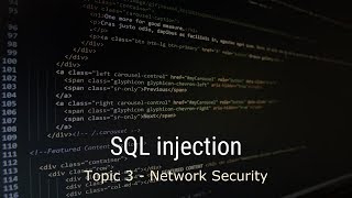 SQL injection attacks