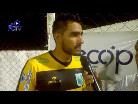 O goleiro Edvaldo fala após a vitória sobre o PSTC   PFCTV