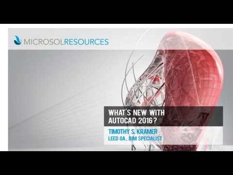 What's New with AutoCAD 2016?