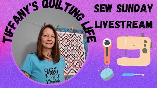 Sew Sunday 5/5/24 Working on Baby Clothes Quilt Part 2 😆