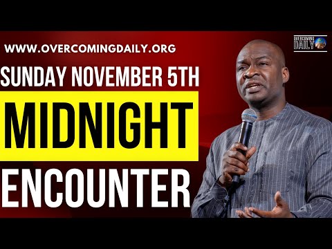 SUNDAY, NOV. 5TH MIDNIGHT SUPERNATURAL ENCOUNTER WITH THE WORD OF GOD | APOSTLE JOSHUA SELMAN