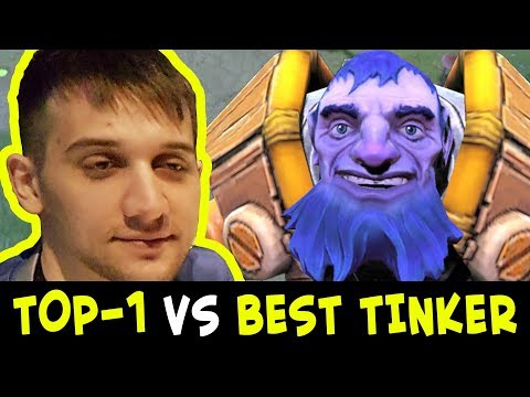 TOP-1 Rank vs BEST Tinker — Arteezy vs Funkefal
