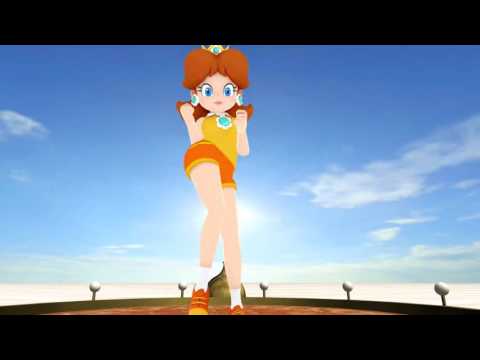 MMD Princess Daisy - Belly Dance